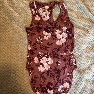 American Eagle Outfitters Floral Bodysuit